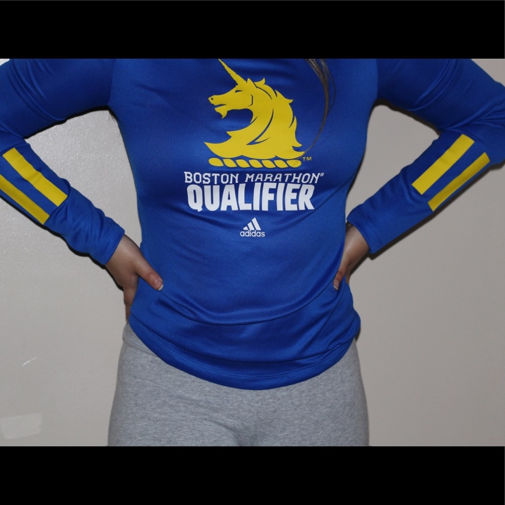 Adidas Boston Marathon Qualifier Long Sleeve Top